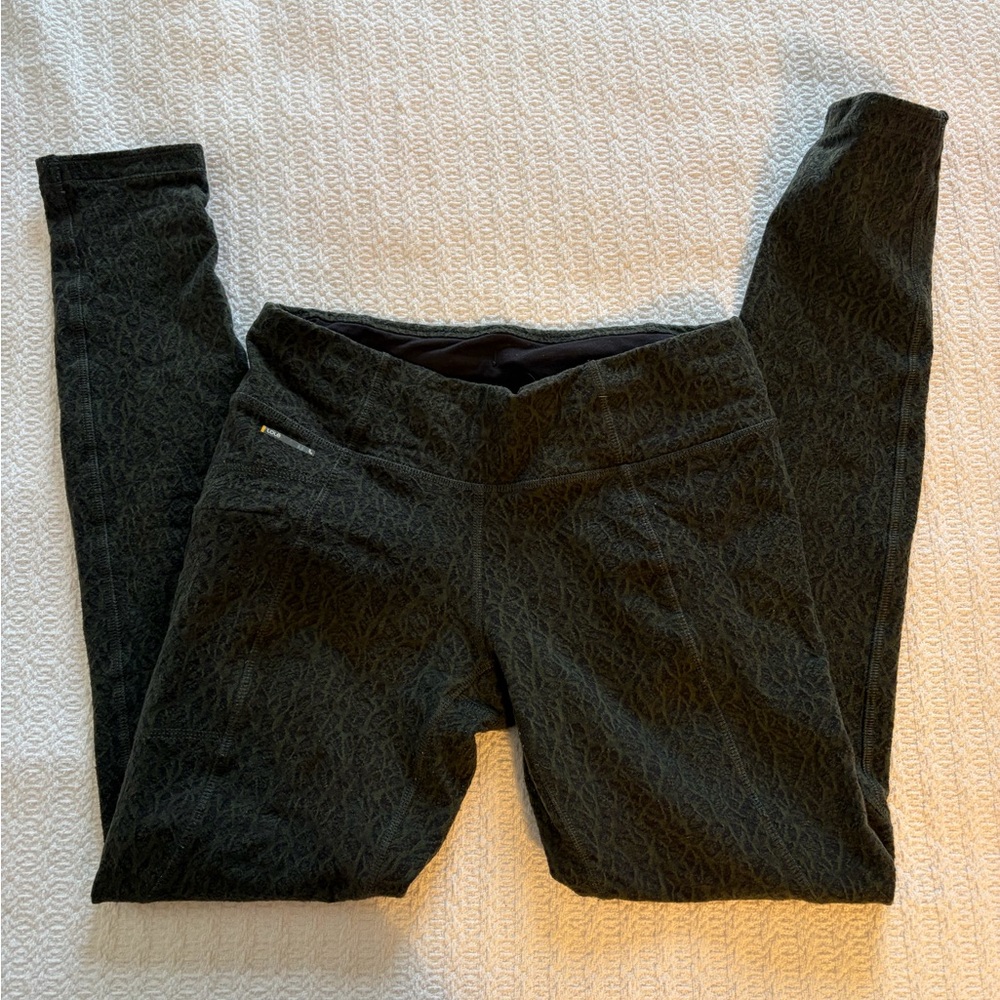 Lole Forest Green Patterned Leggings